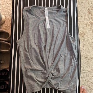 Lulu lemon front tie top